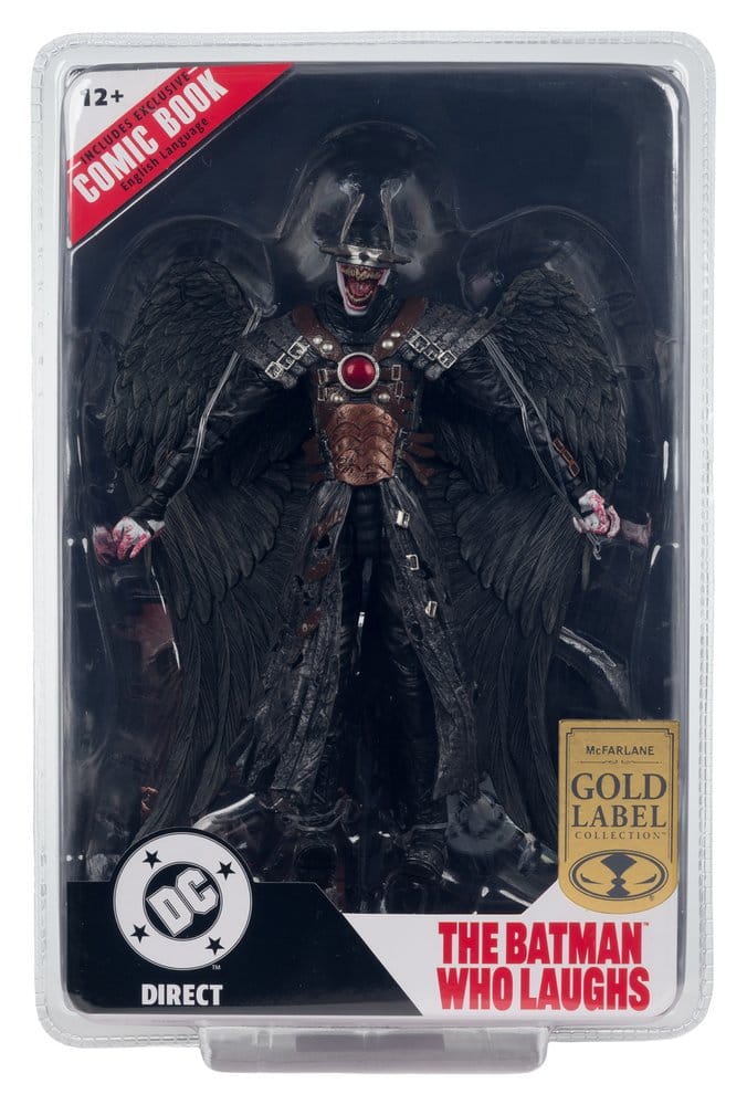 DC Direct Page Punchers Action Figure The Batman Who Laughs (Hawkman #18) 18 cm (Gold Label) - MangaShop.ro