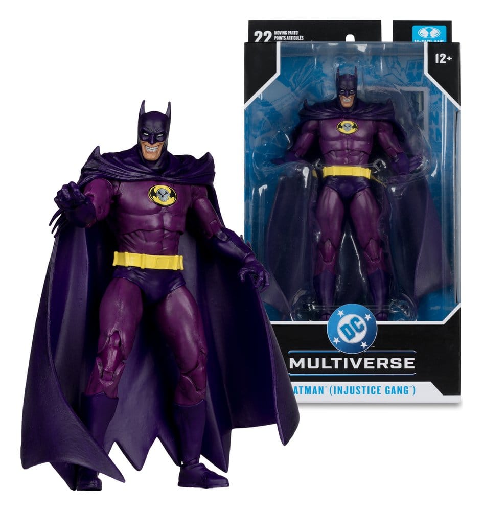 DC Multiverse Action Figure Batman (Injustice Gang) (JLA: Rock of Ages) (Red Platinum Edtion) 18 cm - MangaShop.ro