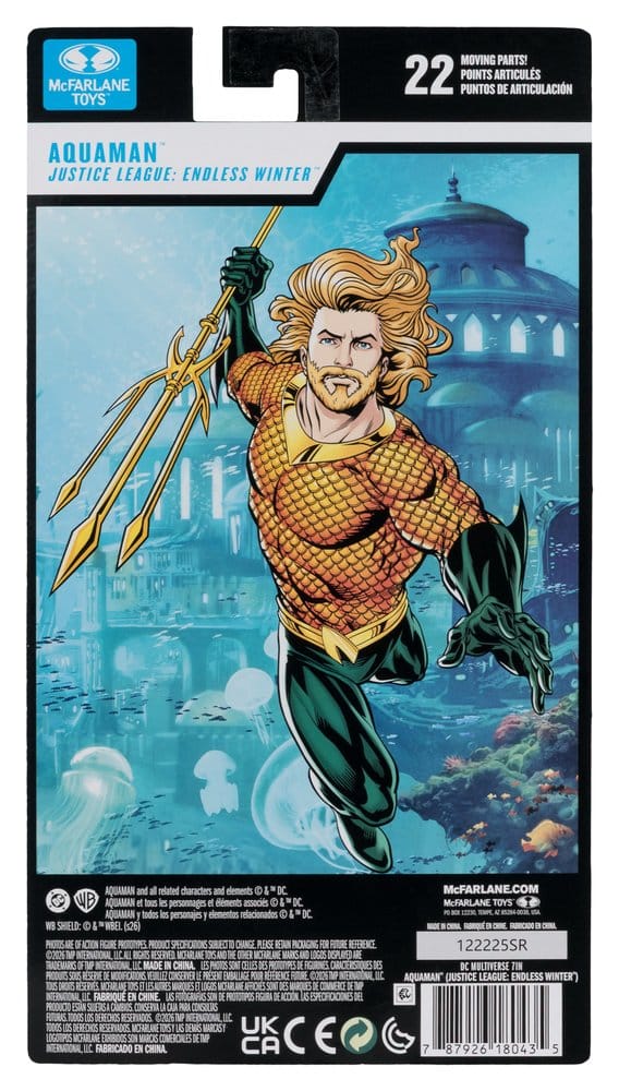 DC Multiverse Action Figure  Aquaman (Endless Winter) (Blister Card) 18 cm - MangaShop.ro