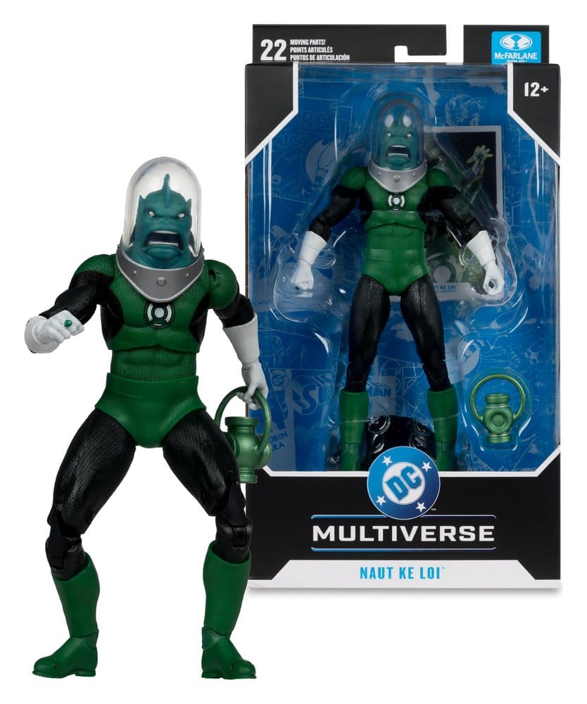 Green Lantern DC Multiverse Action Figure Naut Ke Loi 19 cm - MangaShop.ro