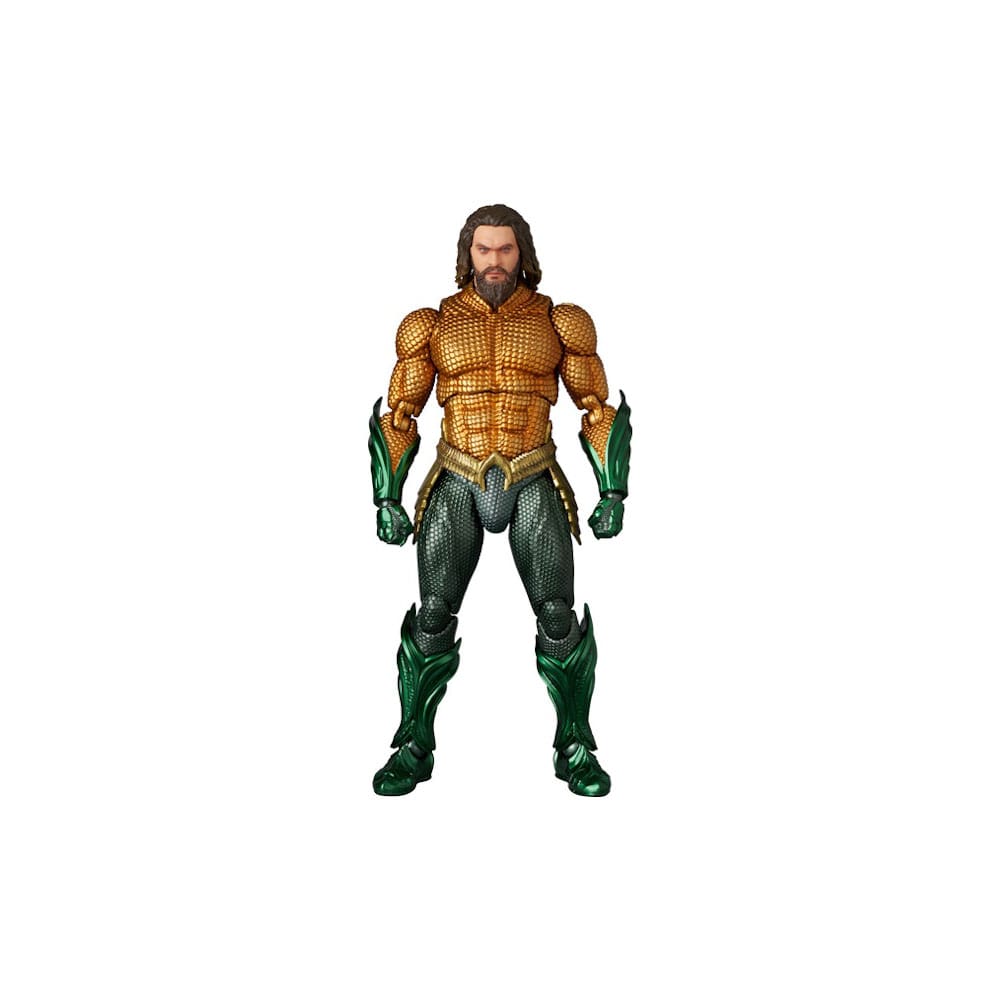 Aquaman Movie MAF EX Action Figure Aquaman Gold & Green Suit 16 cm - MangaShop.ro