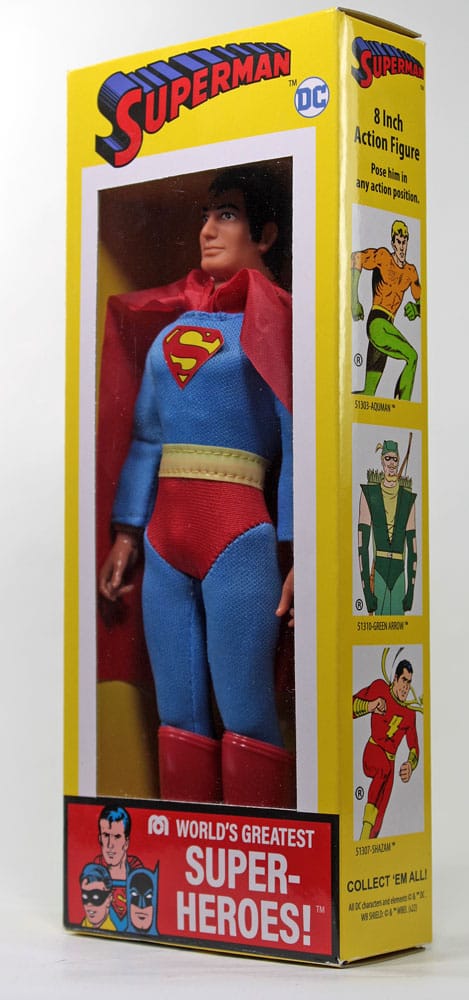 DC Comics: World's Greatest Super-Heroes Action Figure Superman 50th Anniversary 20 cm - MangaShop.ro