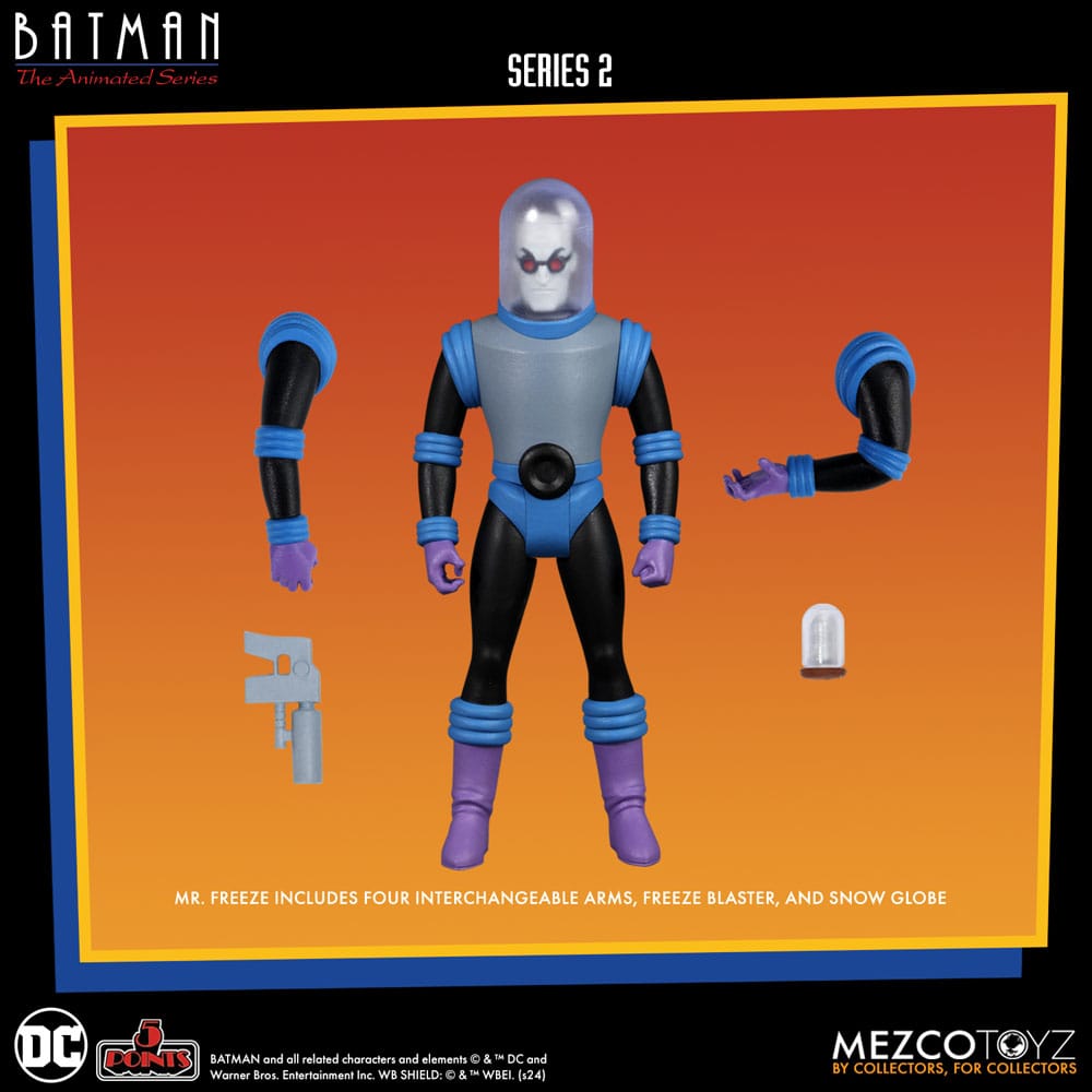 Batman: The Animated Series 2 5 Points Action Figures Deluxe Box Set 9 cm - MangaShop.ro