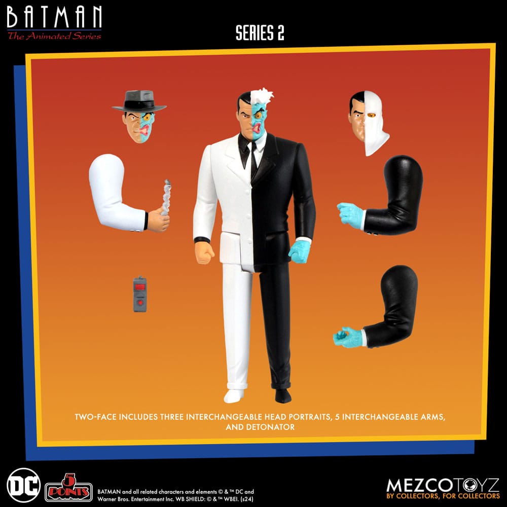 Batman: The Animated Series 2 5 Points Action Figures Deluxe Box Set 9 cm - MangaShop.ro