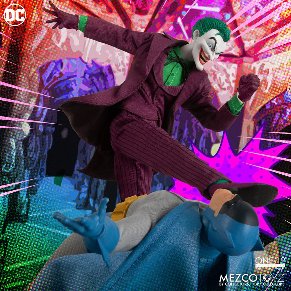 DC Comics Action Figure 1/12 The Joker (Golden Age Edition) 16 cm - MangaShop.ro