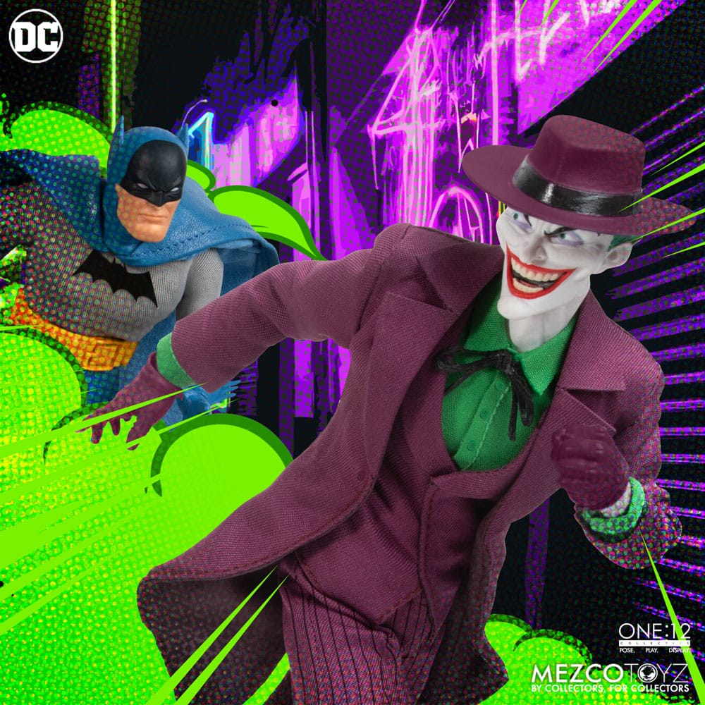 DC Comics Action Figure 1/12 The Joker (Golden Age Edition) 16 cm - MangaShop.ro
