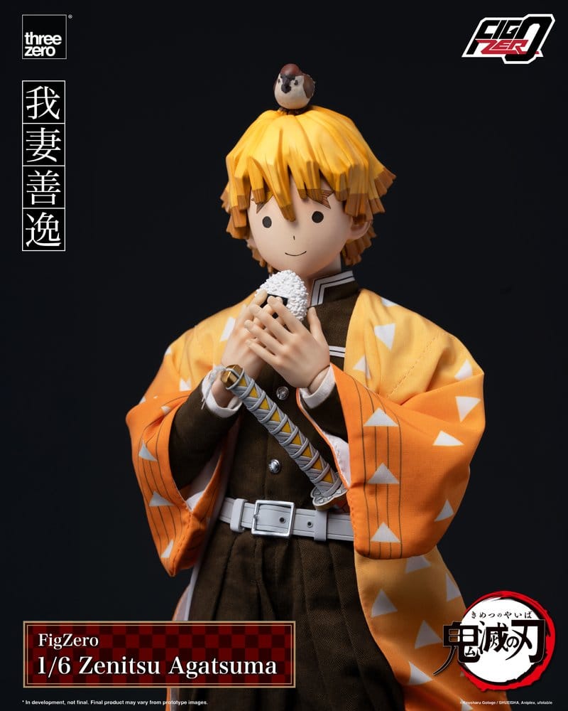 Demon Slayer: Kimetsu no Yaiba FigZero Action Figure 1/6 Zenitsu Agatsuma 28 cm - MangaShop.ro