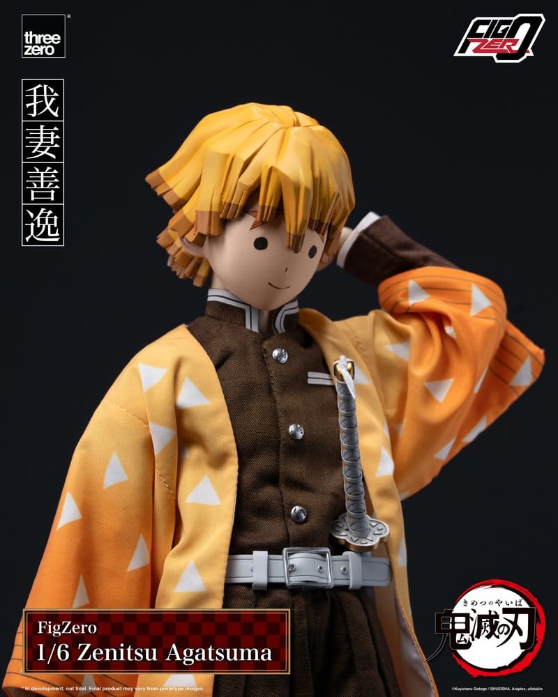 Demon Slayer: Kimetsu no Yaiba FigZero Action Figure 1/6 Zenitsu Agatsuma 28 cm - MangaShop.ro