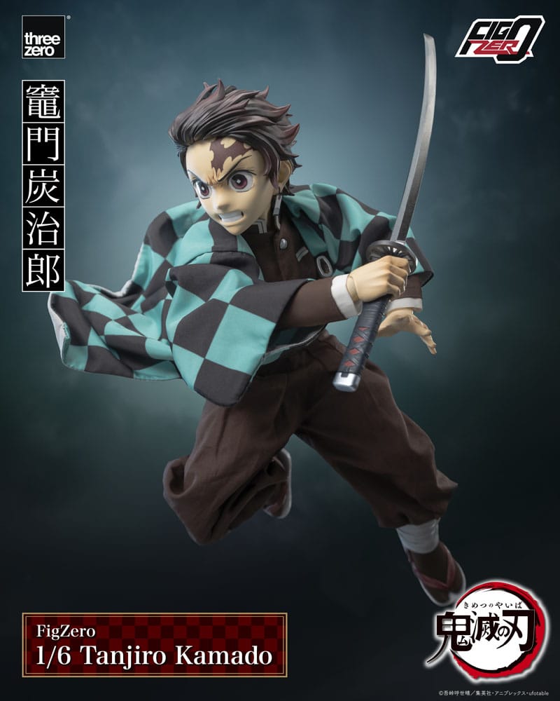 Demon Slayer: Kimetsu no Yaiba FigZero Action Figure 1/6 Tanjiro Kamado 27 cm - MangaShop.ro