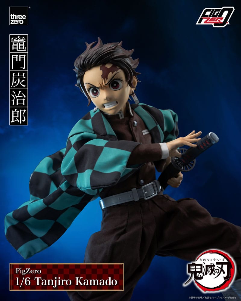 Demon Slayer: Kimetsu no Yaiba FigZero Action Figure 1/6 Tanjiro Kamado 27 cm - MangaShop.ro