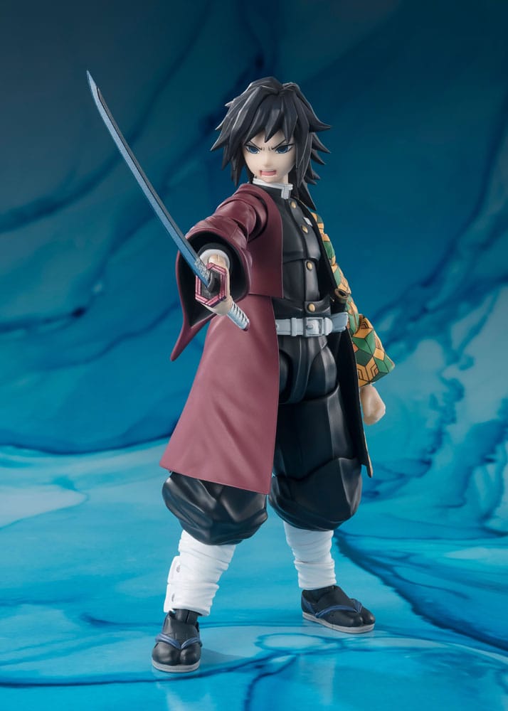 Demon Slayer: Kimetsu no Yaiba S.H. Figuarts Action Figure Giyu Tomioka 15 cm - MangaShop.ro