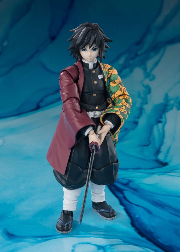 Demon Slayer: Kimetsu no Yaiba S.H. Figuarts Action Figure Giyu Tomioka 15 cm - MangaShop.ro