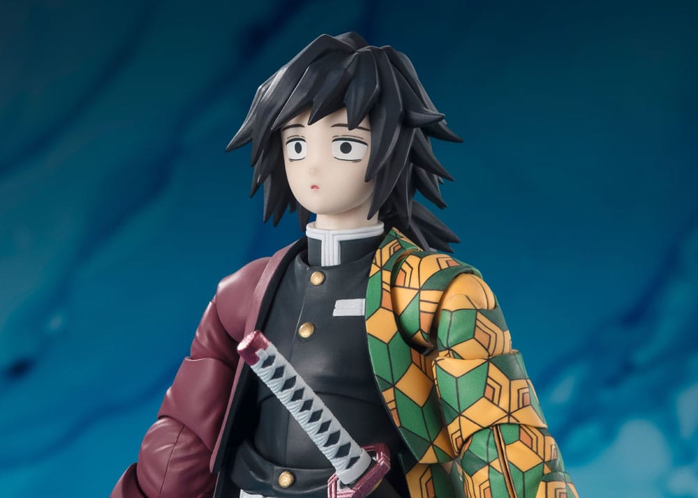 Demon Slayer: Kimetsu no Yaiba S.H. Figuarts Action Figure Giyu Tomioka 15 cm - MangaShop.ro