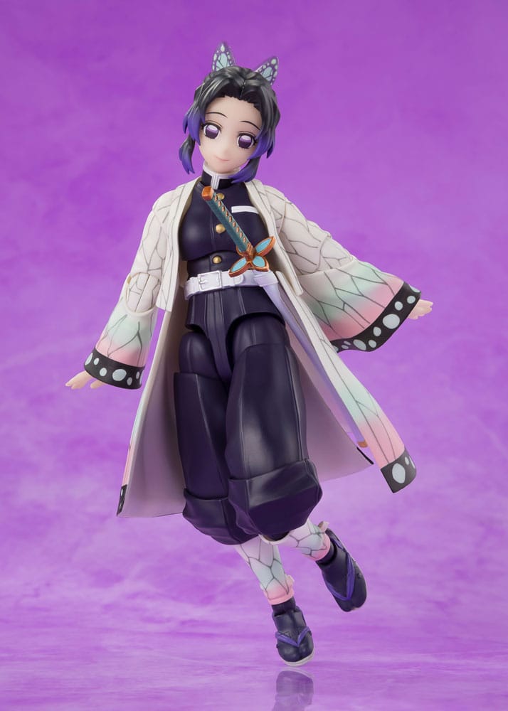 Demon Slayer: Kimetsu no Yaiba S.H.Figuarts Action Figure Shinobu Kocho 13 cm - MangaShop.ro