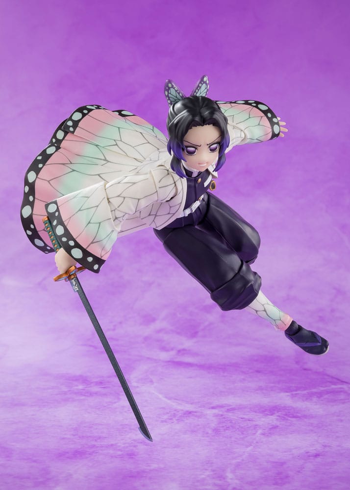 Demon Slayer: Kimetsu no Yaiba S.H.Figuarts Action Figure Shinobu Kocho 13 cm - MangaShop.ro