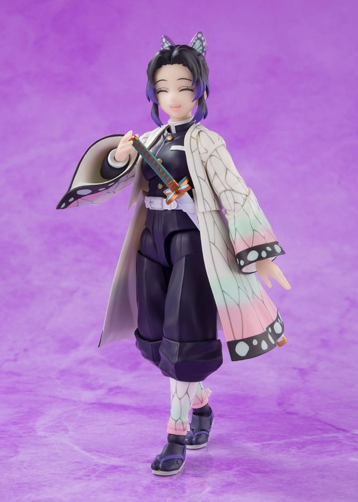 Demon Slayer: Kimetsu no Yaiba S.H.Figuarts Action Figure Shinobu Kocho 13 cm - MangaShop.ro