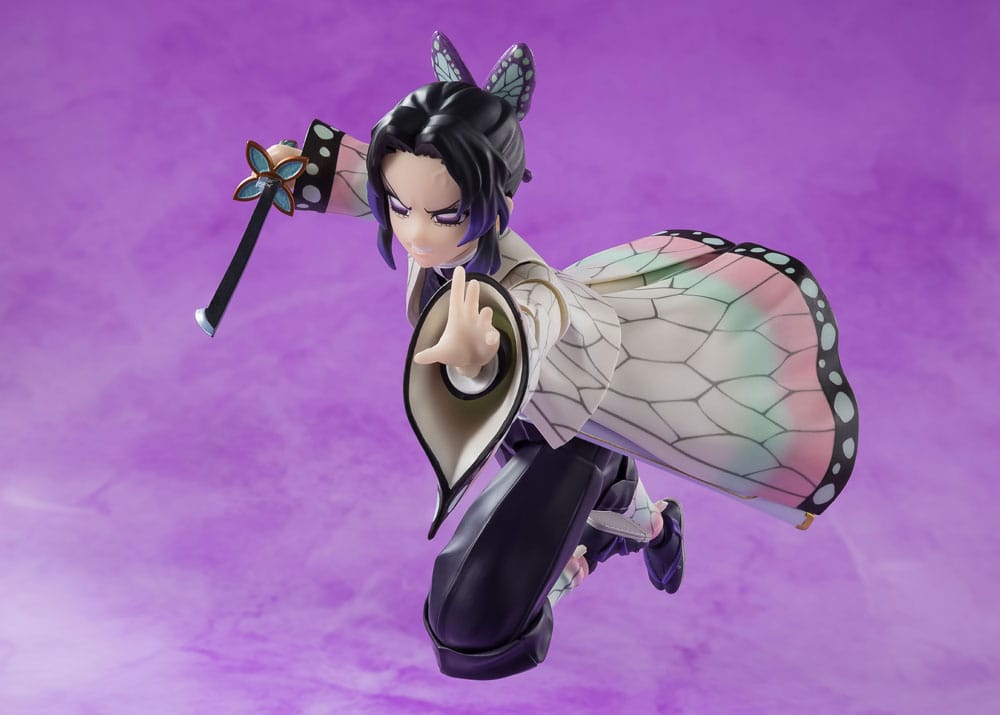Demon Slayer: Kimetsu no Yaiba S.H.Figuarts Action Figure Shinobu Kocho 13 cm - MangaShop.ro