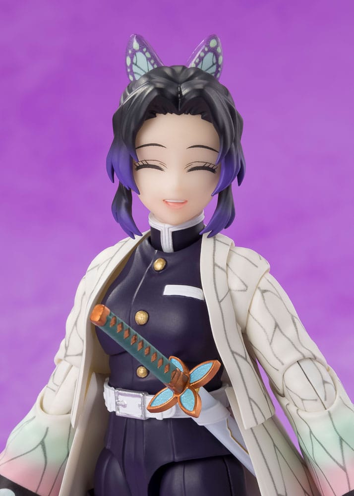 Demon Slayer: Kimetsu no Yaiba S.H.Figuarts Action Figure Shinobu Kocho 13 cm - MangaShop.ro