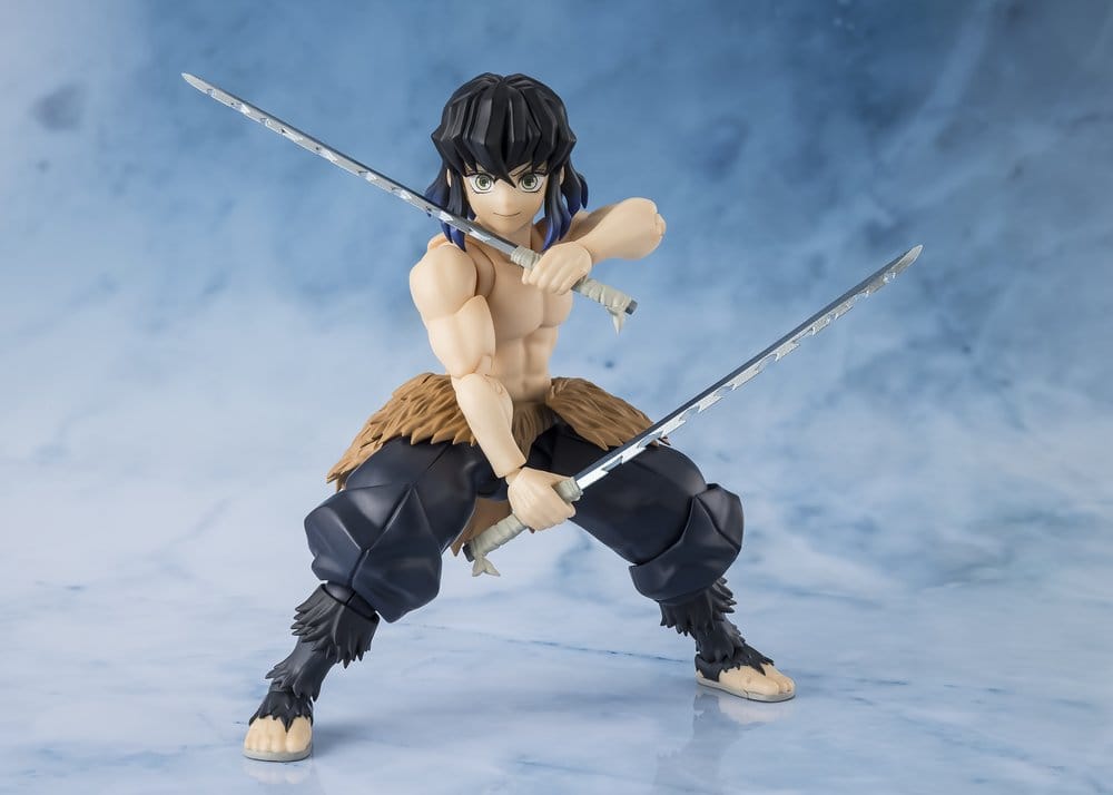Demon Slayer: Kimetsu no Yaiba S.H. Figuarts Action Figure Inosuke Hashibira 14 cm - MangaShop.ro