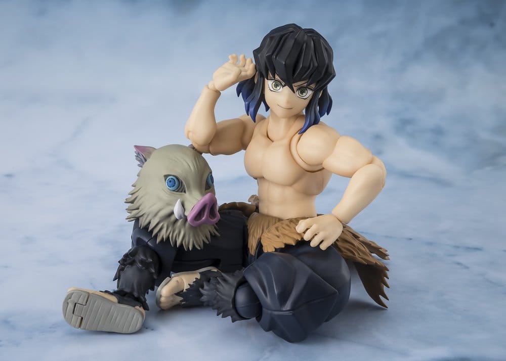 Demon Slayer: Kimetsu no Yaiba S.H. Figuarts Action Figure Inosuke Hashibira 14 cm - MangaShop.ro