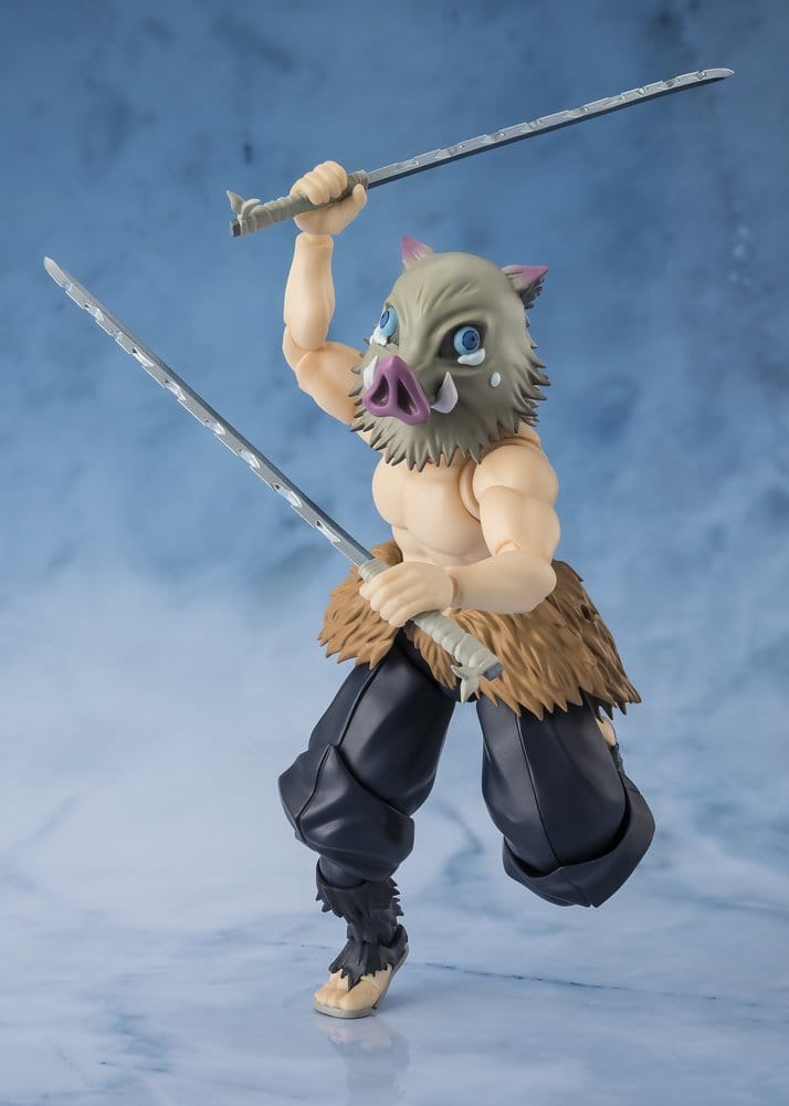 Demon Slayer: Kimetsu no Yaiba S.H. Figuarts Action Figure Inosuke Hashibira 14 cm - MangaShop.ro