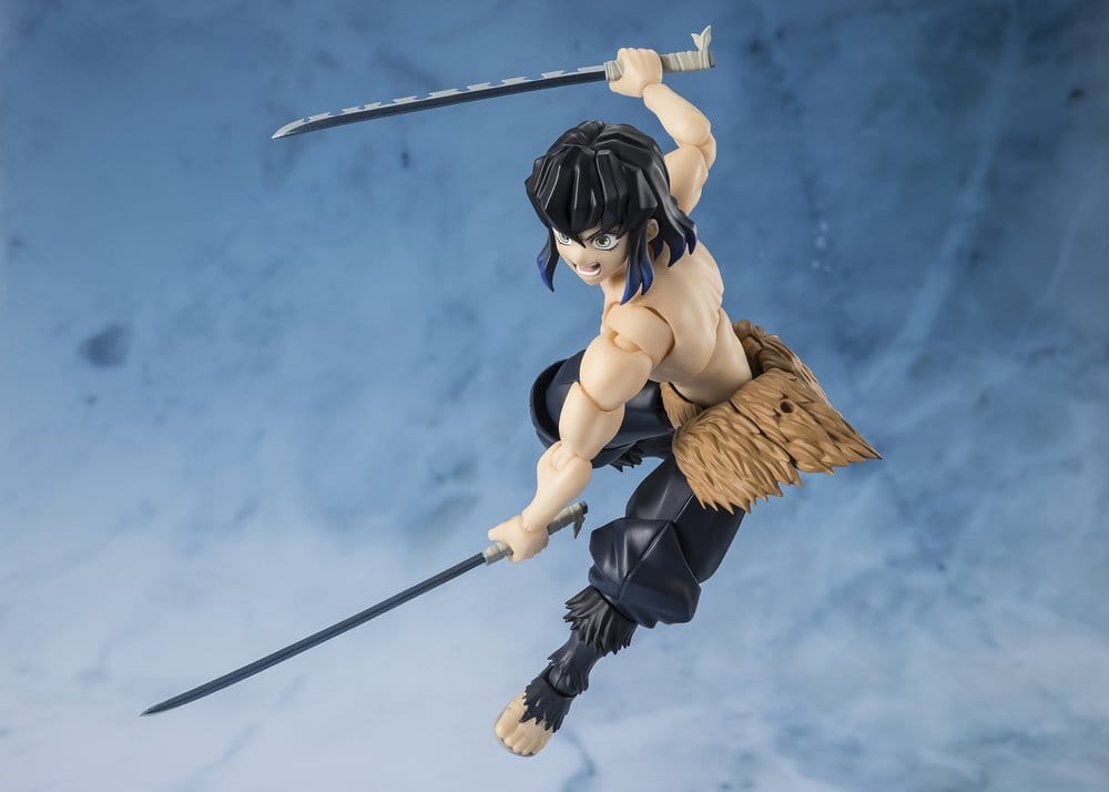 Demon Slayer: Kimetsu no Yaiba S.H. Figuarts Action Figure Inosuke Hashibira 14 cm - MangaShop.ro