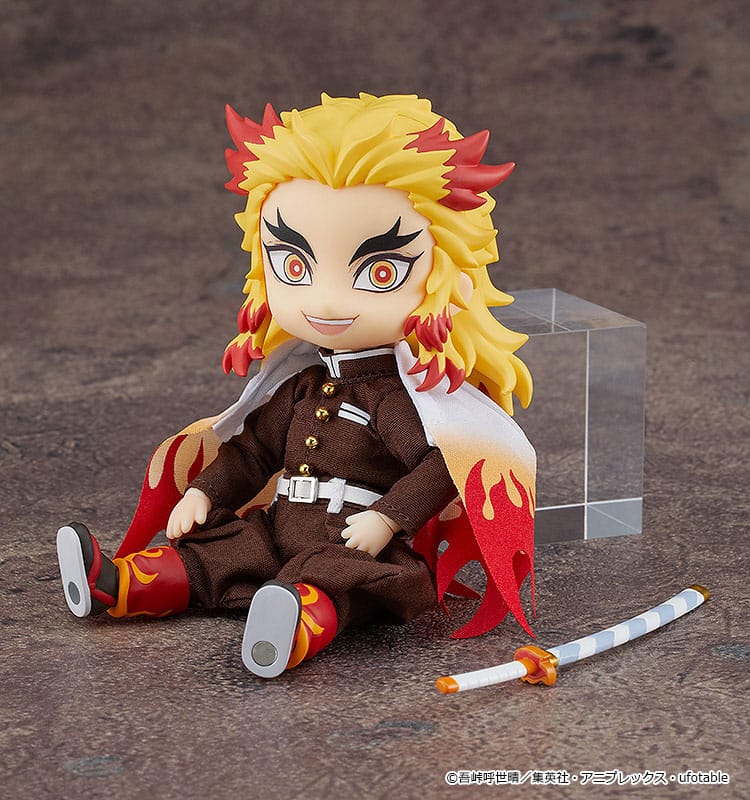 Demon Slayer: Kimetsu no Yaiba Nendoroid Figure Kyojuro Rengoku 10 cm - MangaShop.ro