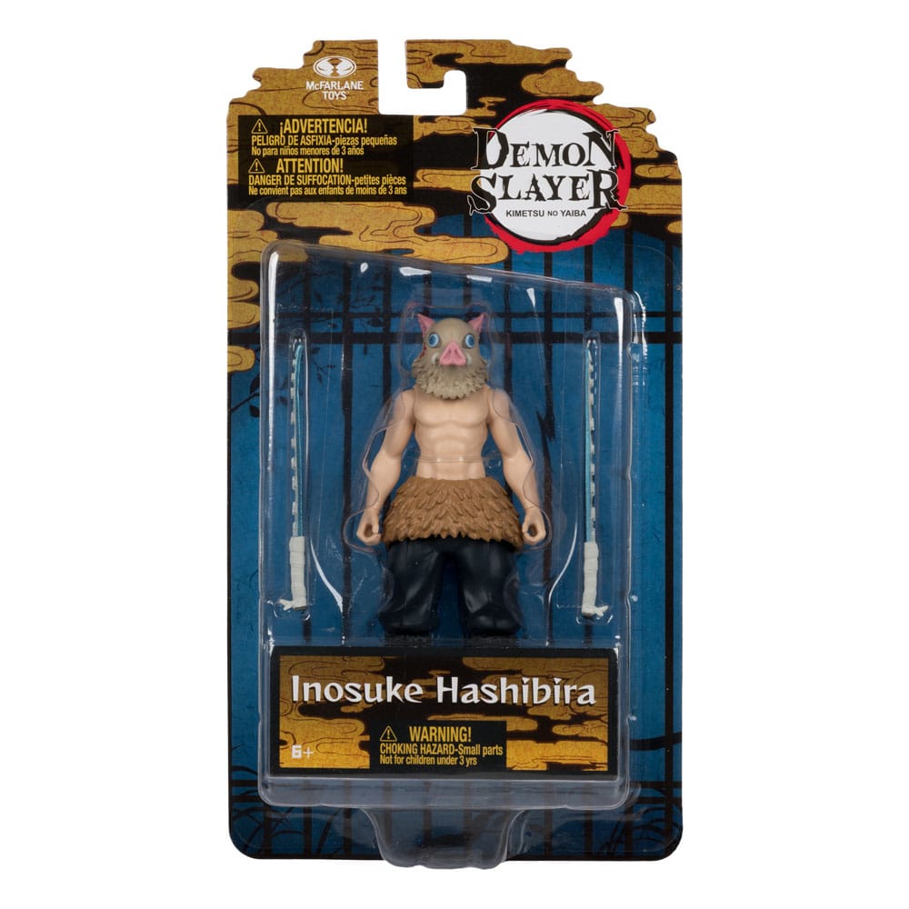 Demon Slayer: Kimetsu no Yaiba Action Figure Inosuke Hashibira 13 cm - MangaShop.ro