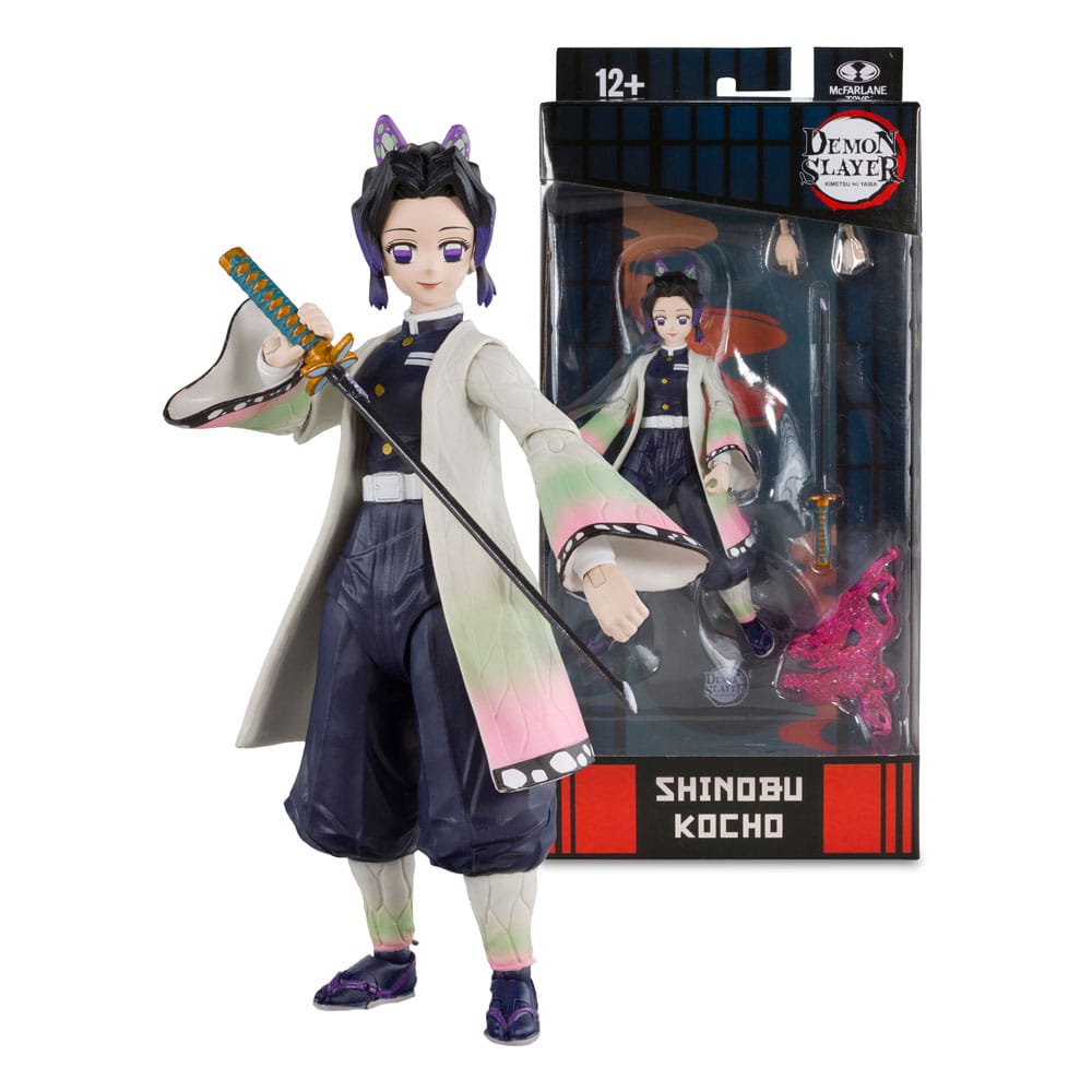 Demon Slayer: Kimetsu no Yaiba Action Figure Shinobu Kocho 18 cm - MangaShop.ro