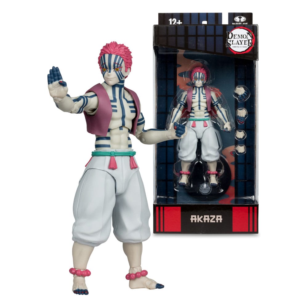 Demon Slayer: Kimetsu no Yaiba Action Figure Akaza 18 cm - MangaShop.ro