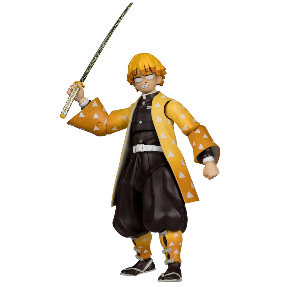 Demon Slayer: Kimetsu no Yaiba Action Figure Zenitsu Agatsuma Plantinum Edition 15 cm - MangaShop.ro