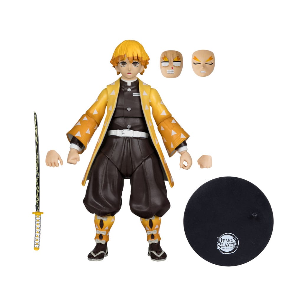 Demon Slayer: Kimetsu no Yaiba Action Figure Zenitsu Agatsuma Plantinum Edition 15 cm - MangaShop.ro