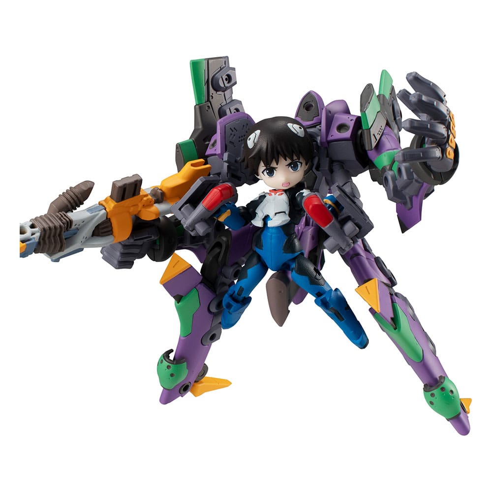 Evangelion Desktop Army Figure Shinji Ikari & Evangelion No. 1 New Theatrical Edition 15 cm - MangaShop.ro
