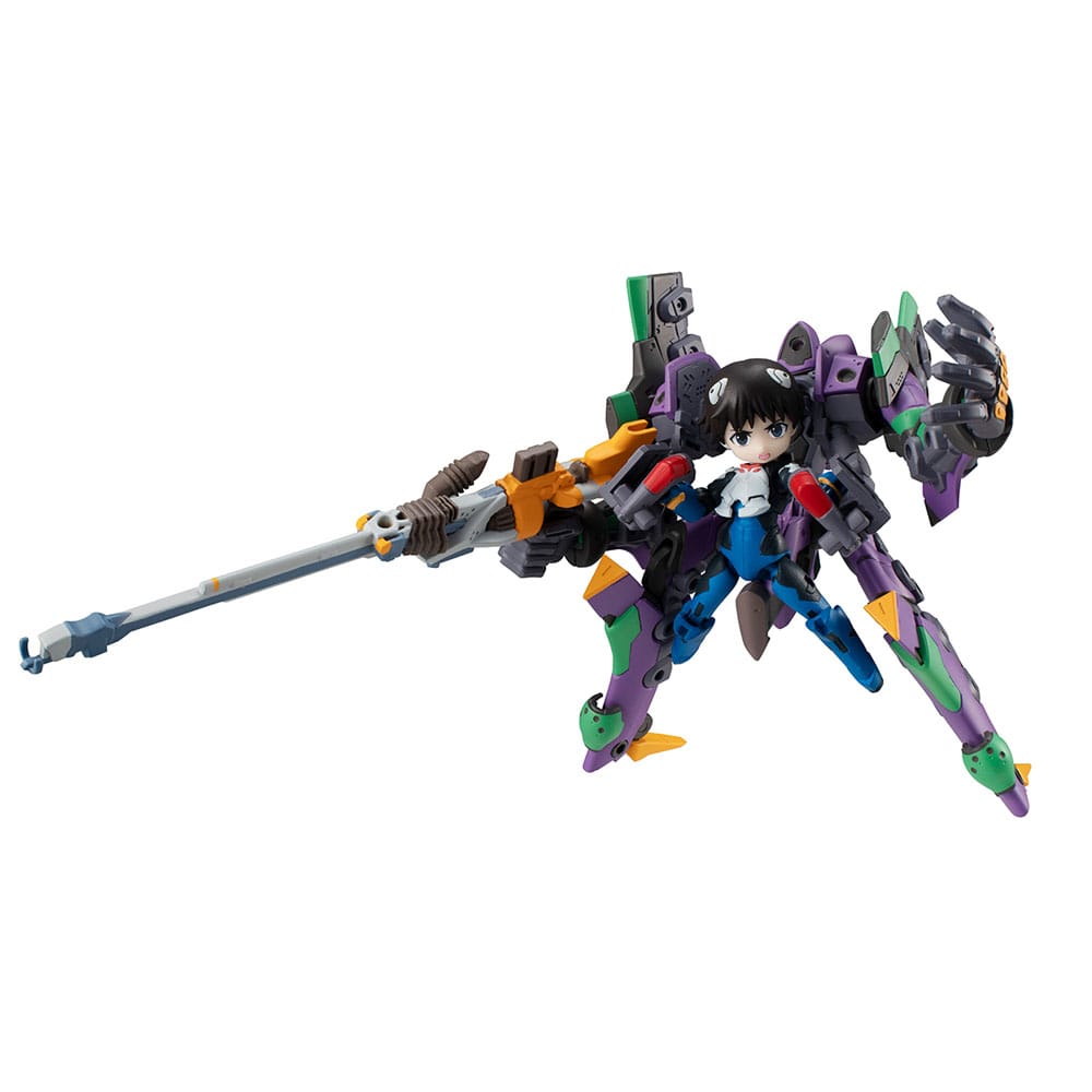 Evangelion Desktop Army Figure Shinji Ikari & Evangelion No. 1 New Theatrical Edition 15 cm - MangaShop.ro