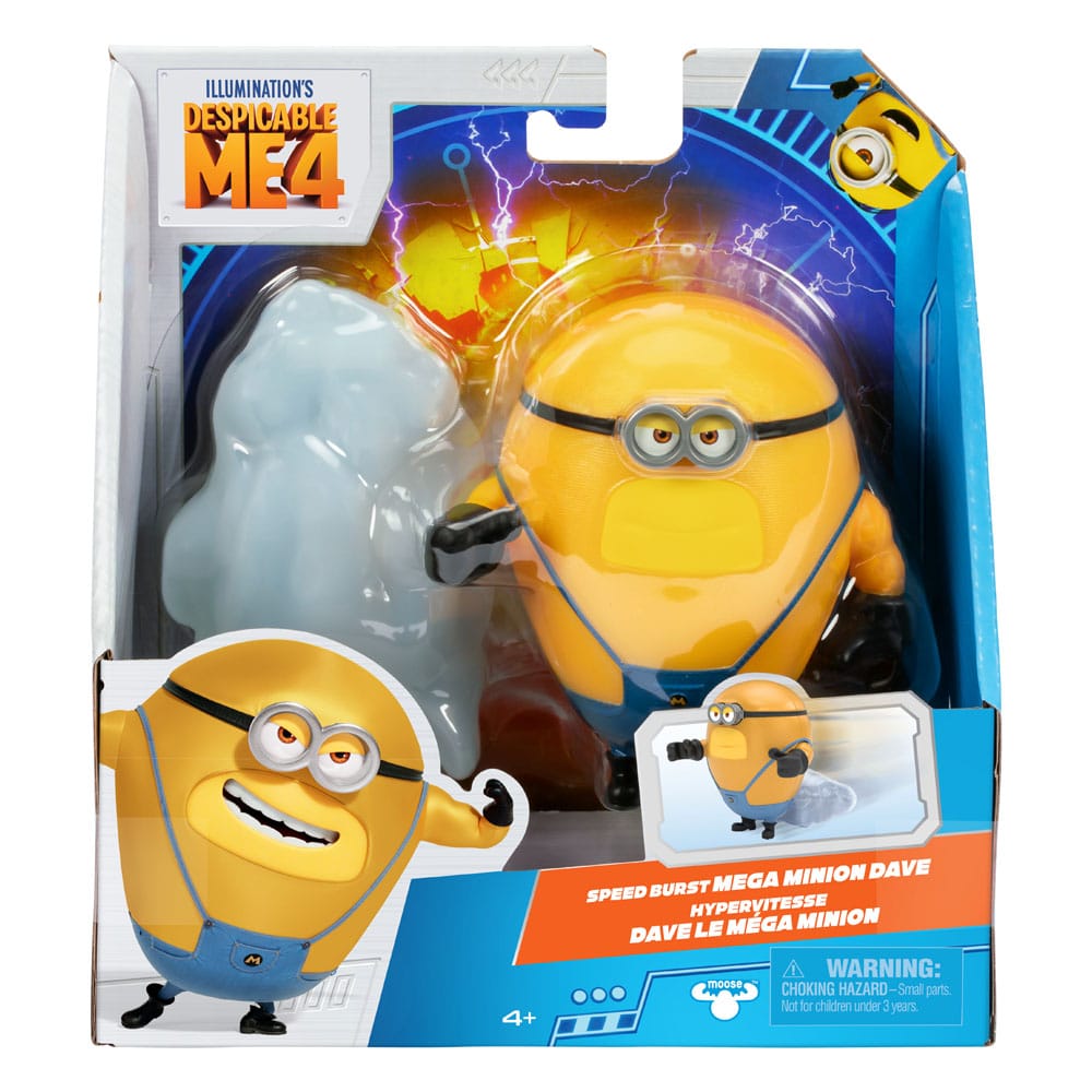 Despicable Me 4 Mega Minion Action Figure Dave - MangaShop.ro