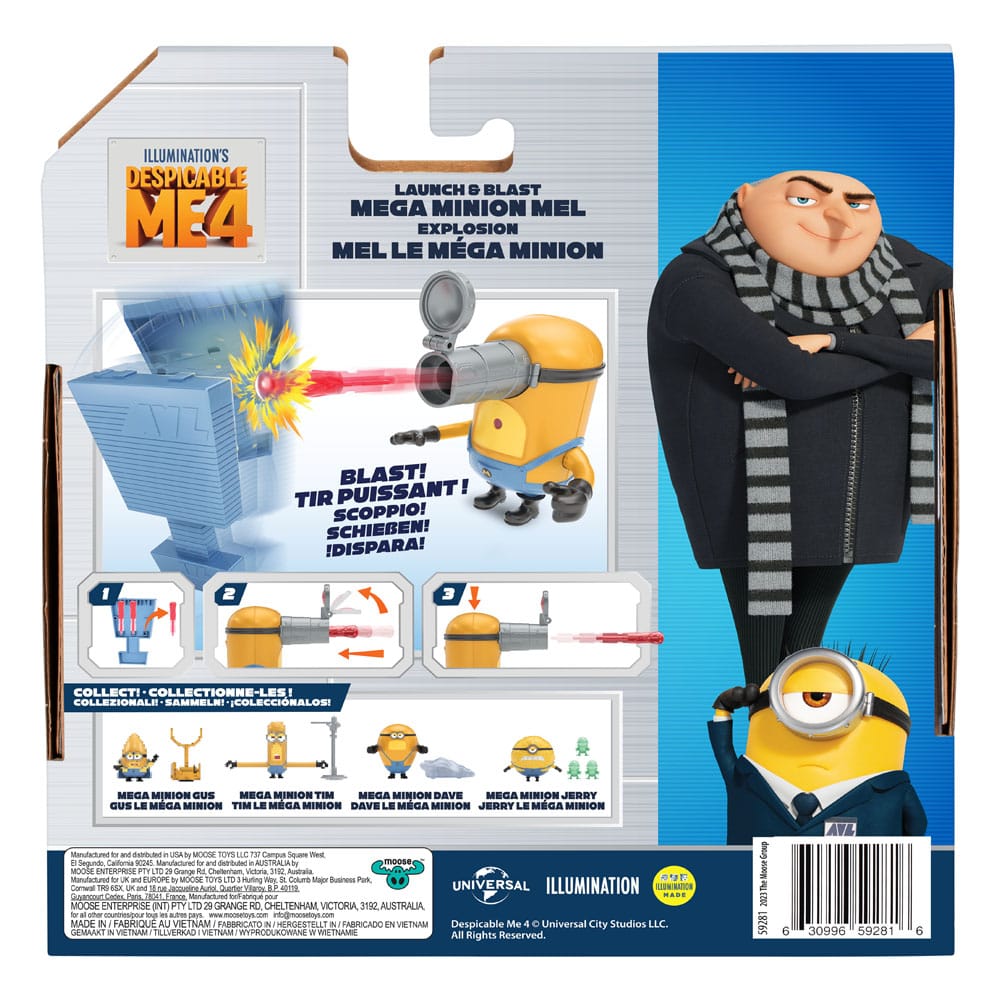 Despicable Me 4 Mega Minion Action Figure Mel - MangaShop.ro