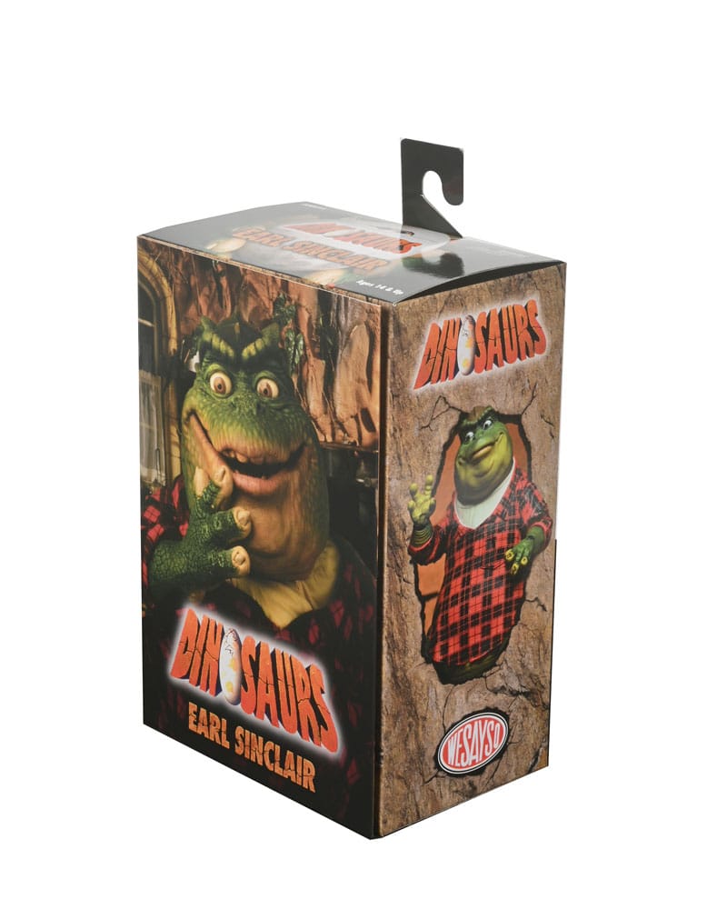 Dinosaurs Action Figure Ultimate Earl Sinclair 18 cm - MangaShop.ro