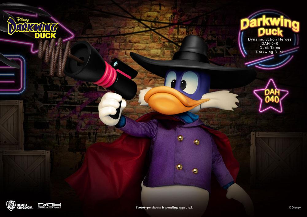 Darkwing Duck Dynamic 8ction Heroes Action Figure 1/9 Darkwing Duck 16 cm - MangaShop.ro