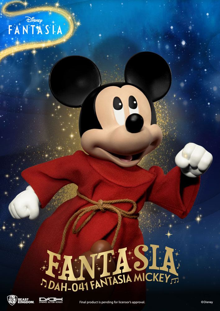 Disney Classic Dynamic 8ction Heroes Action Figure 1/9 Mickey Fantasia 21 cm - MangaShop.ro