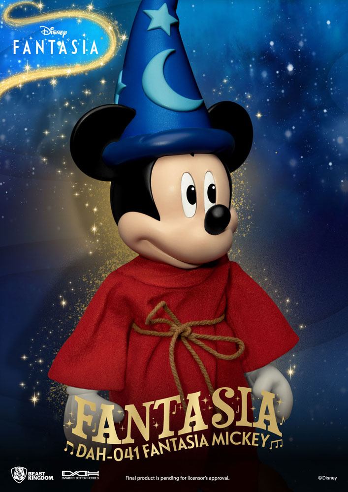 Disney Classic Dynamic 8ction Heroes Action Figure 1/9 Mickey Fantasia 21 cm - MangaShop.ro