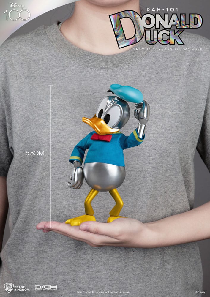 Disney 100 Years of Wonder Dynamic 8ction Heroes Action Figure 1/9 Donald Duck 16 cm - MangaShop.ro