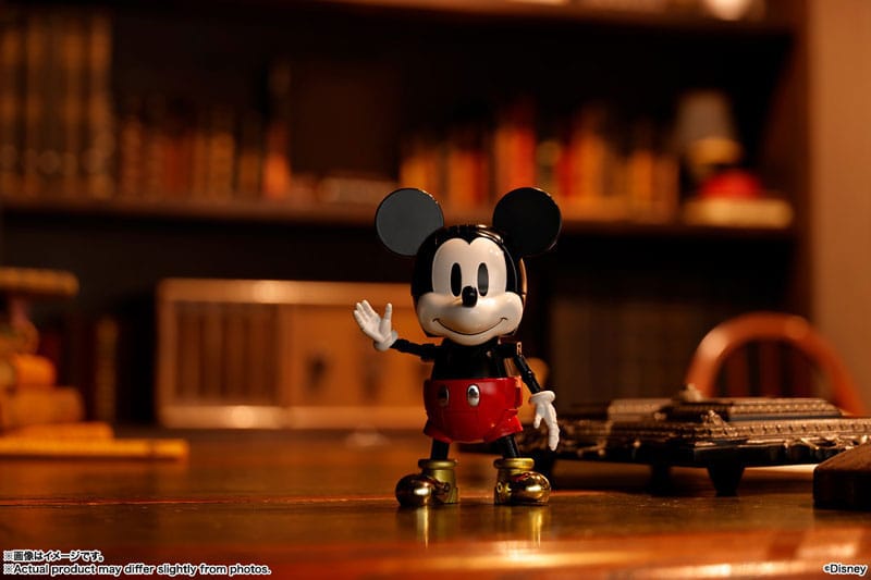 Disney Soul of Chogokin Diecast Action Figure Super Change Mickey Mouse by Kunio Okawara 13 cm - MangaShop.ro