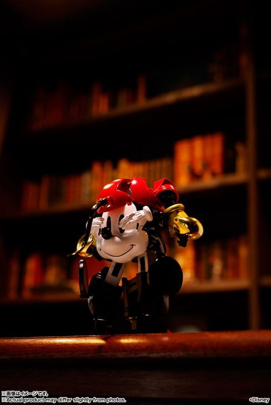 Disney Soul of Chogokin Diecast Action Figure Super Change Mickey Mouse by Kunio Okawara 13 cm - MangaShop.ro