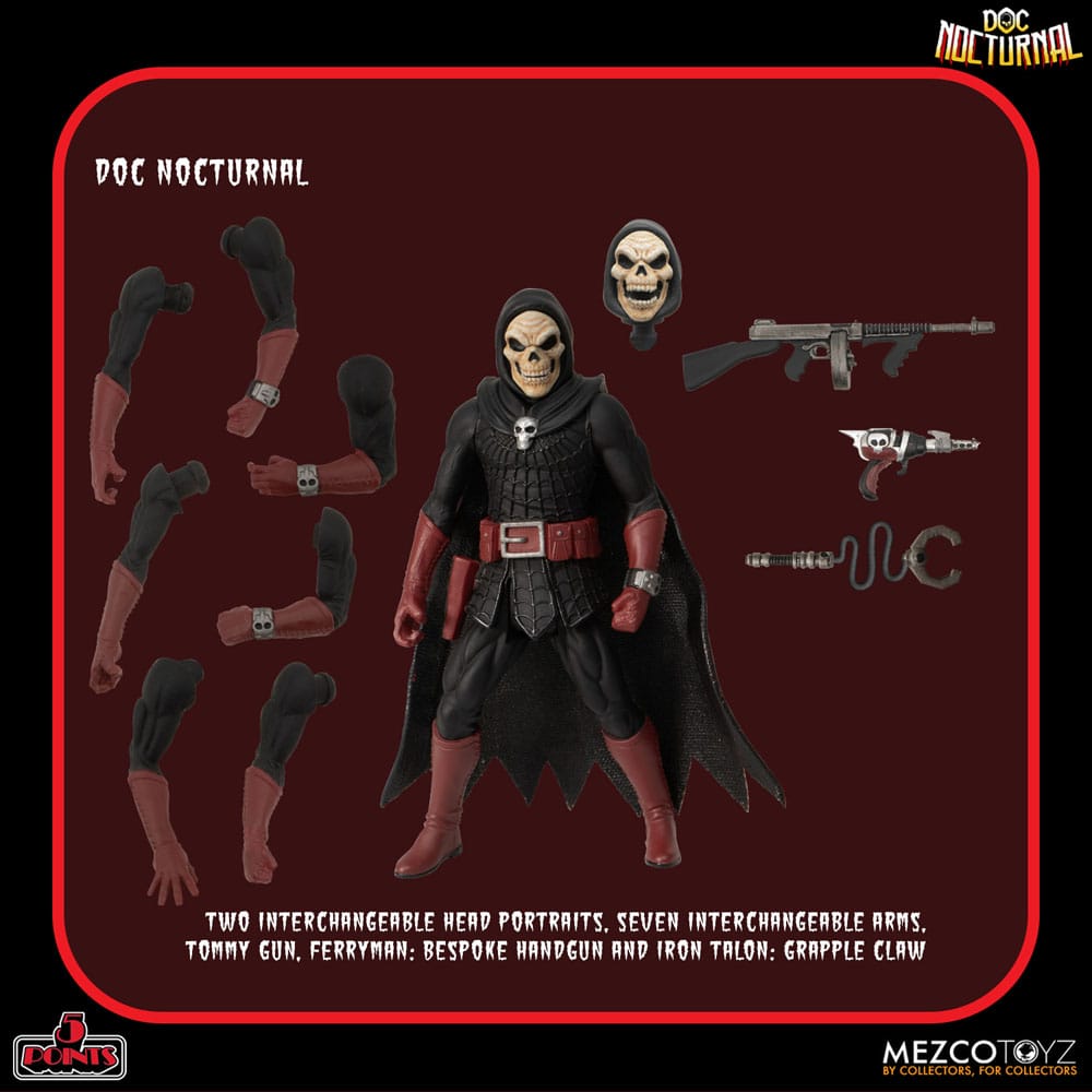Doc Nocturnal 5 Points Action Figures Nocturnal Tower Playset 9 cm - MangaShop.ro