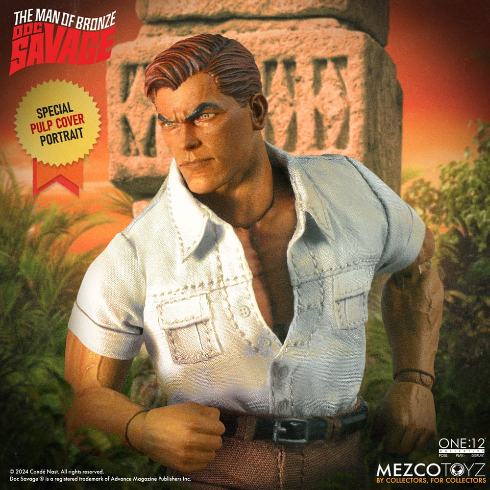 Doc Savage Action Figure 1/12 Doc Savage Deluxe Edition 18 cm - MangaShop.ro