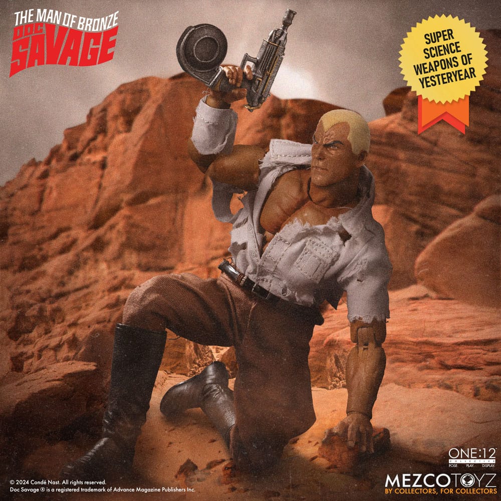 Doc Savage Action Figure 1/12 Doc Savage Deluxe Edition 18 cm - MangaShop.ro
