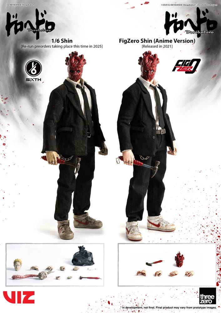 Dorohedoro FigZero Action Figure 1/6 Shin 32 cm - MangaShop.ro