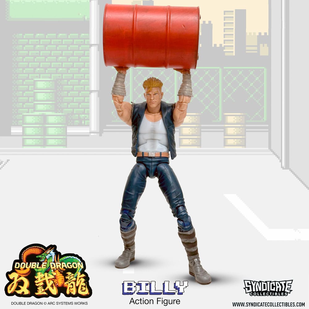 Double Dragon Deluxe Action Figure 1/12 Billy 18 cm - MangaShop.ro