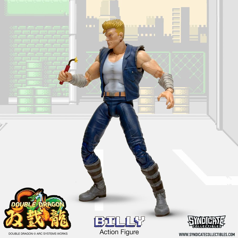 Double Dragon Deluxe Action Figure 1/12 Billy 18 cm - MangaShop.ro