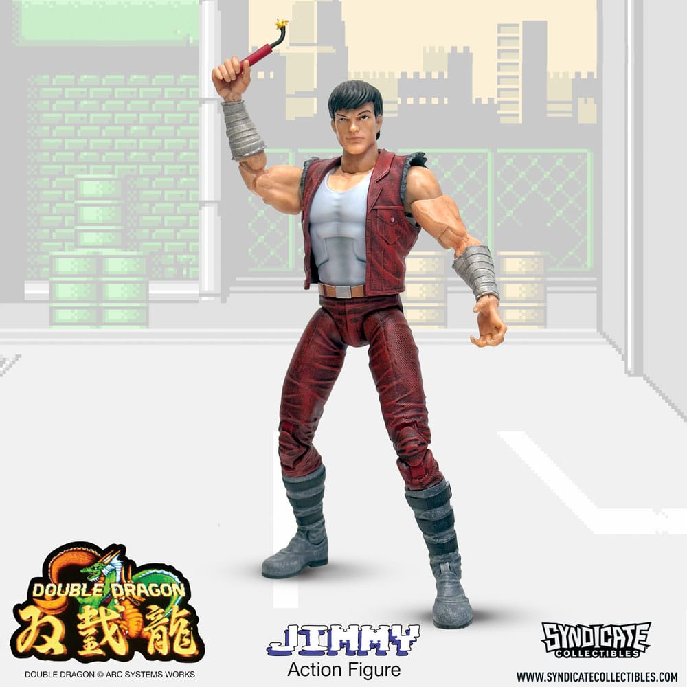 Double Dragon Deluxe Action Figure 1/12 Jimmy 18 cm - MangaShop.ro